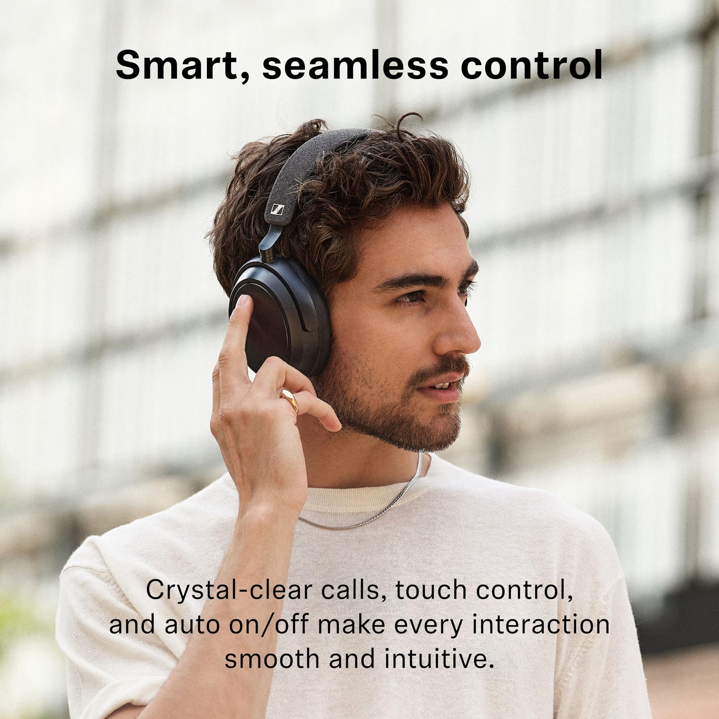 Sennheiser Momentum 4 Wireless Over-Ear Headphones with ANC – Graphite - Deccan Retail