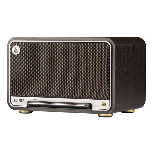 Edifier D32 Wireless Speaker - Black Walnut - Deccan Retail