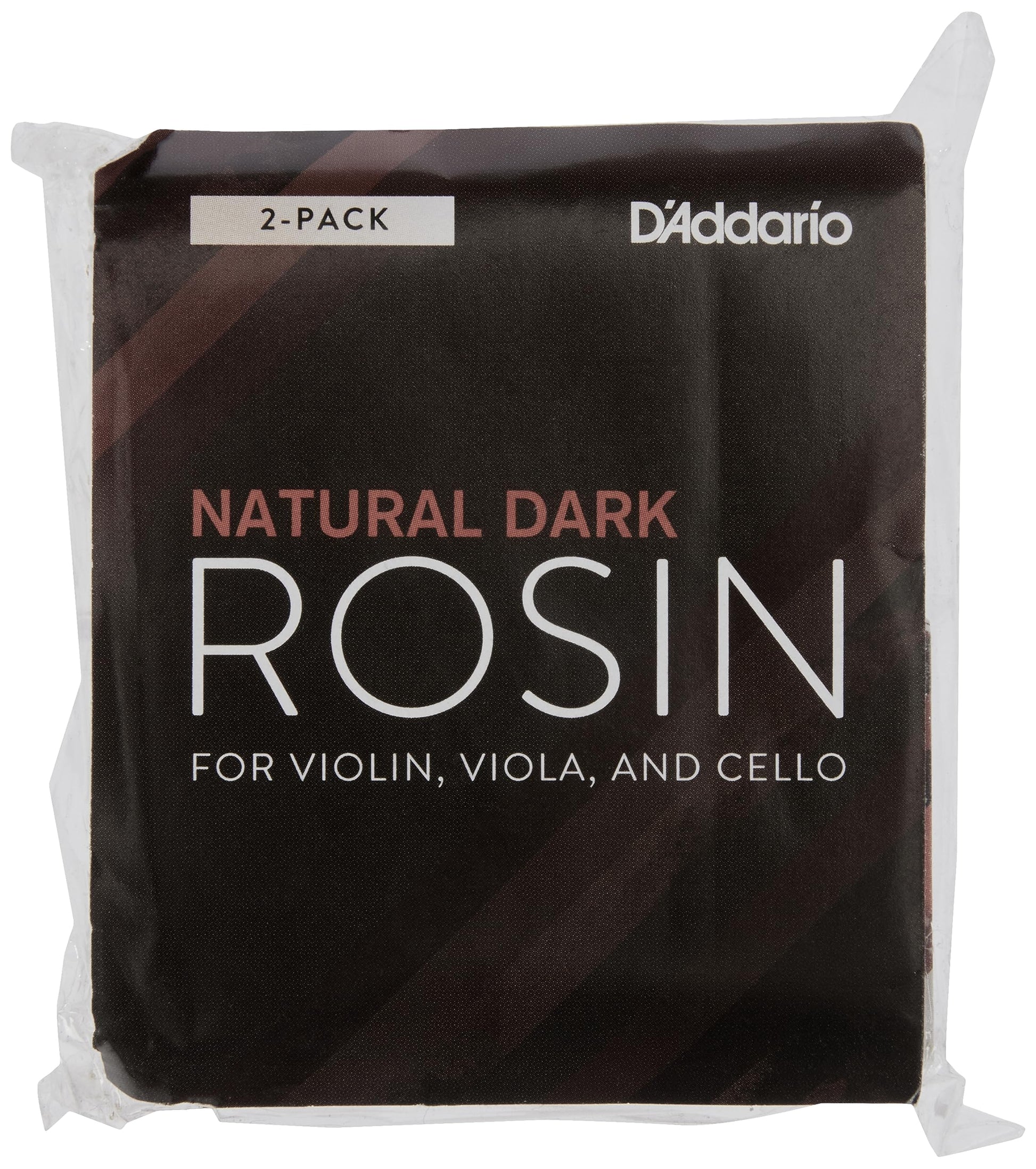 D'Addario VR300-2P Violin Rosin – Natural Dark - Deccan Retail