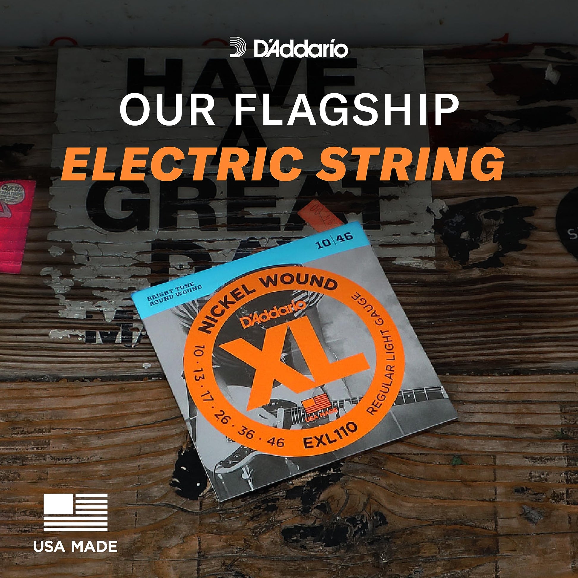 D'Addario EXL115BT Nickel Wound Electric Guitar Strings 11-50 Medium - Deccan Retail