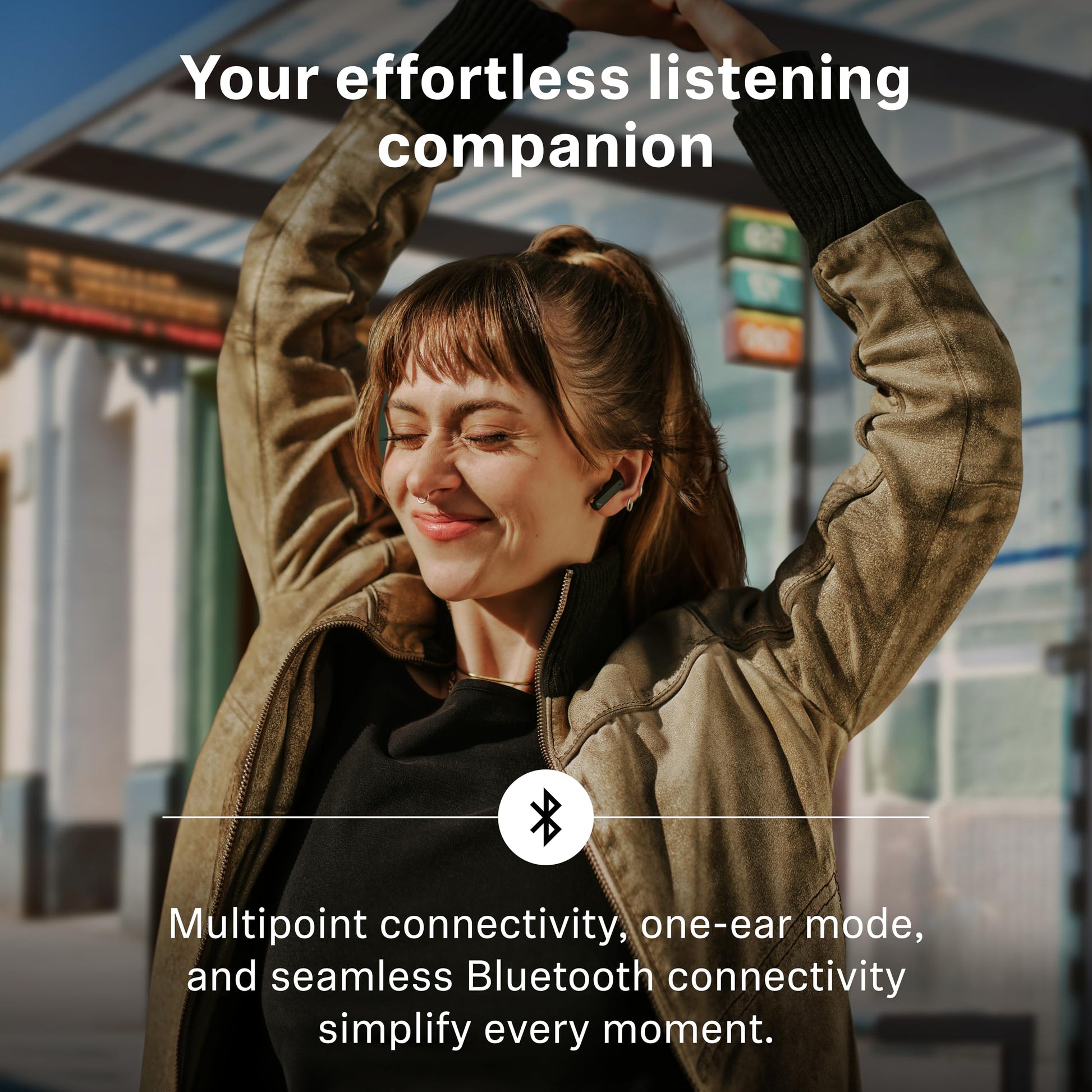 Sennheiser ACCENTUM Open True Wireless Earbuds – Black - Deccan Retail