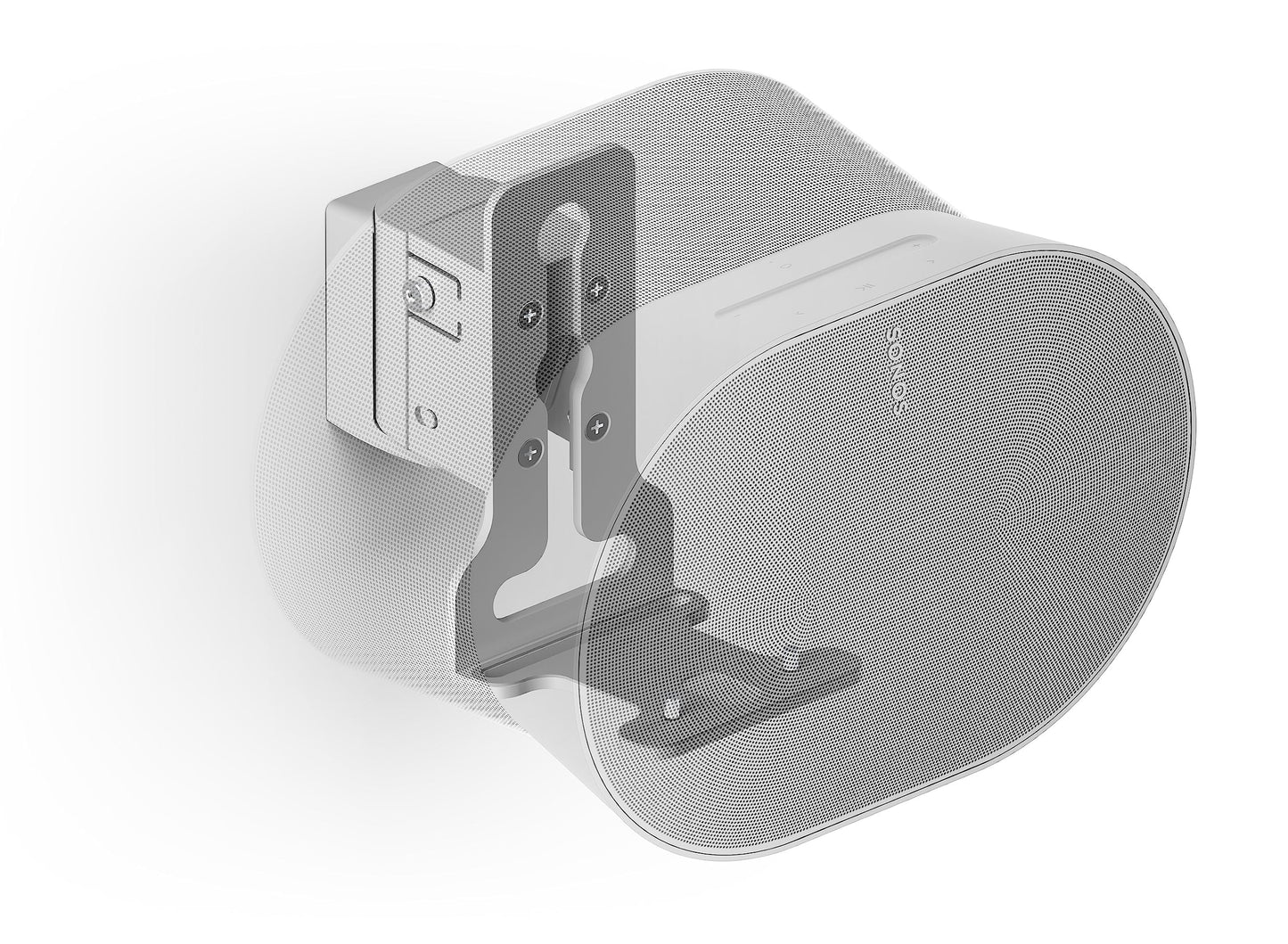 Flexson Wall Mount for Sonos ERA 300 Single - White