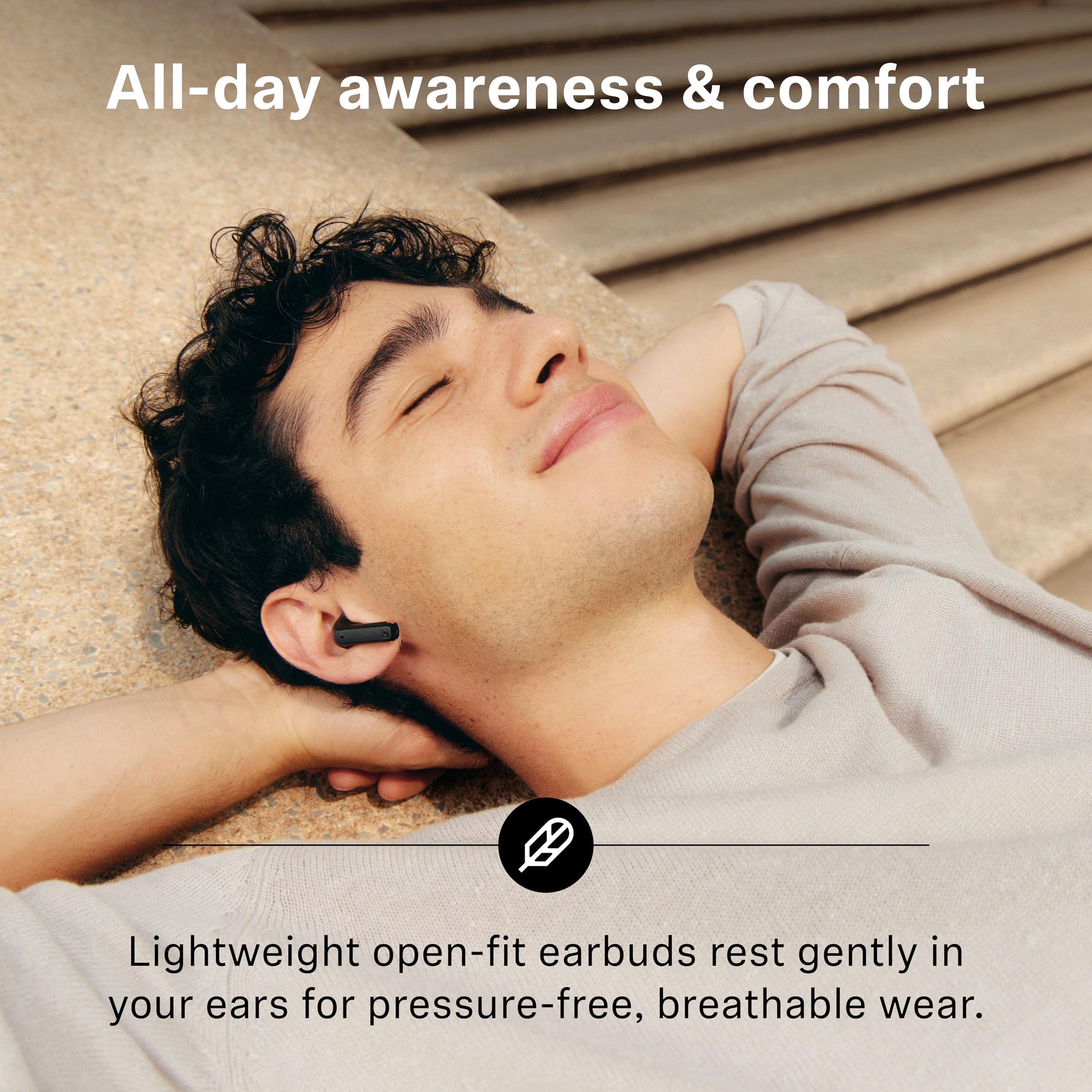 Sennheiser ACCENTUM Open True Wireless Earbuds – Black - Deccan Retail