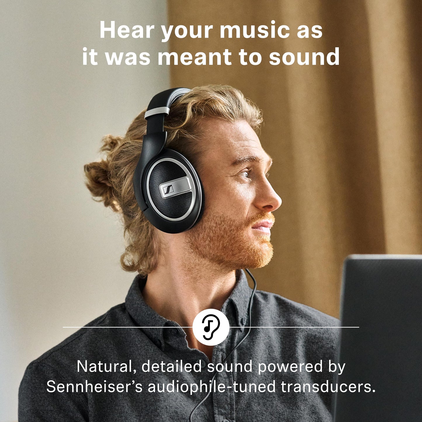 Sennheiser HD 599 Special Edition Open-Back Audiophile Headphones-Black - Deccan Retail