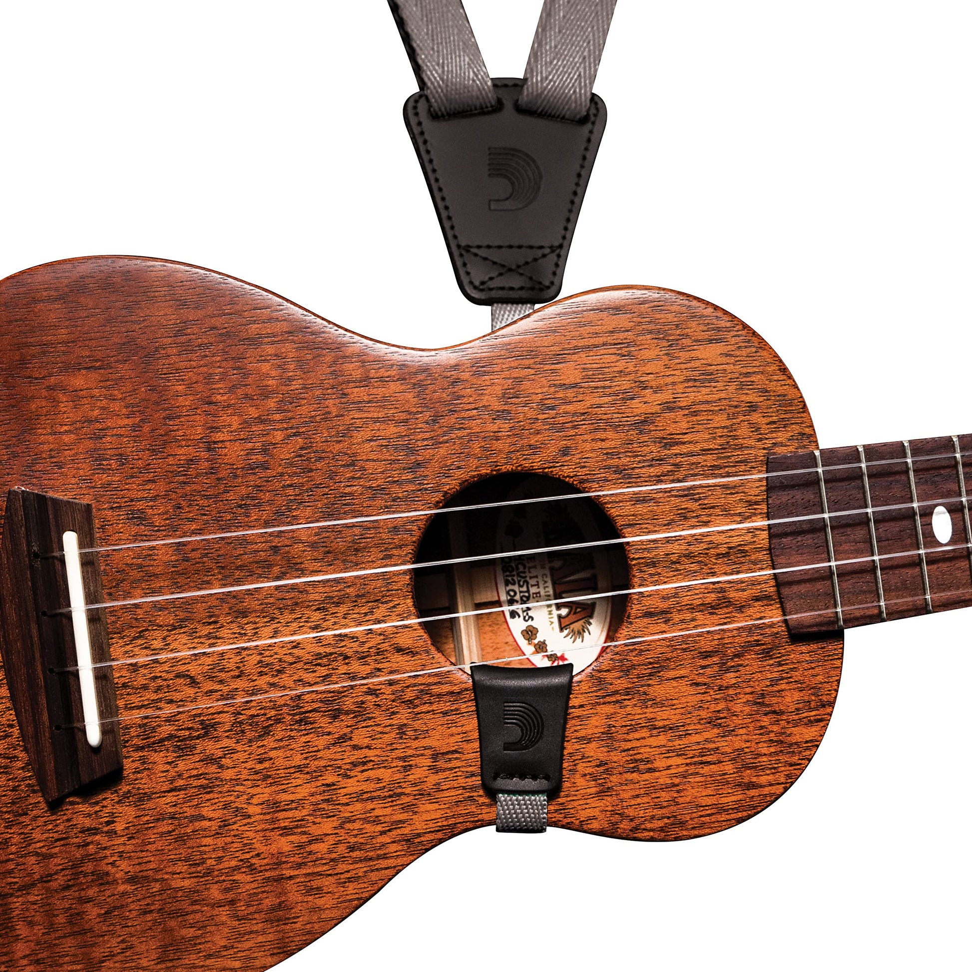 D'Addario Eco-Comfort Ukulele Strap – Stone - Deccan Retail