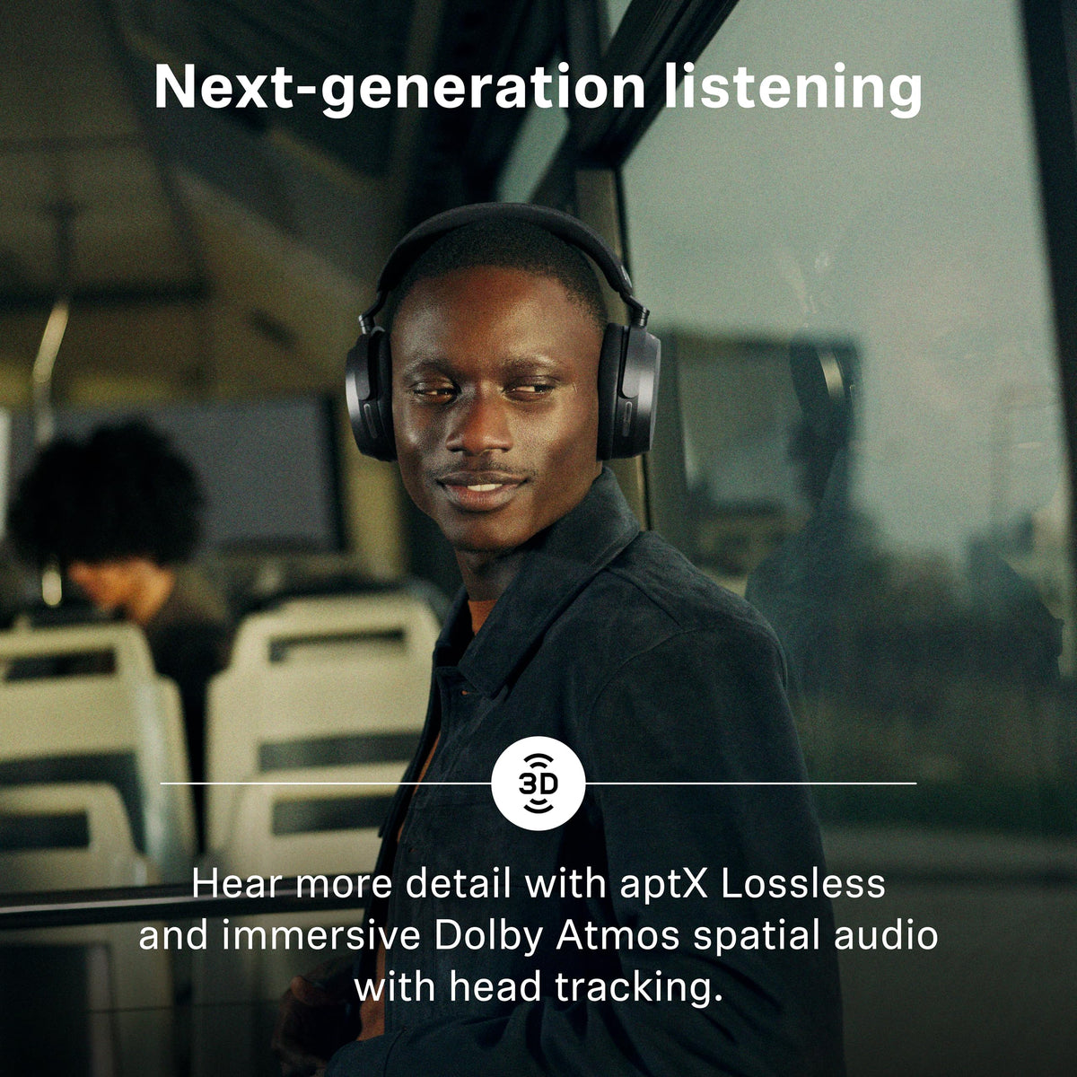 Sennheiser Momentum 5 Wireless Headphones (New Launch) – Adaptive ANC, 57-Hr Battery, Replaceable Battery, Hi-Res Audio, Dolby Atmos, aptX Lossless, Clear Calls, Gaming Mode, Sound Personalisation