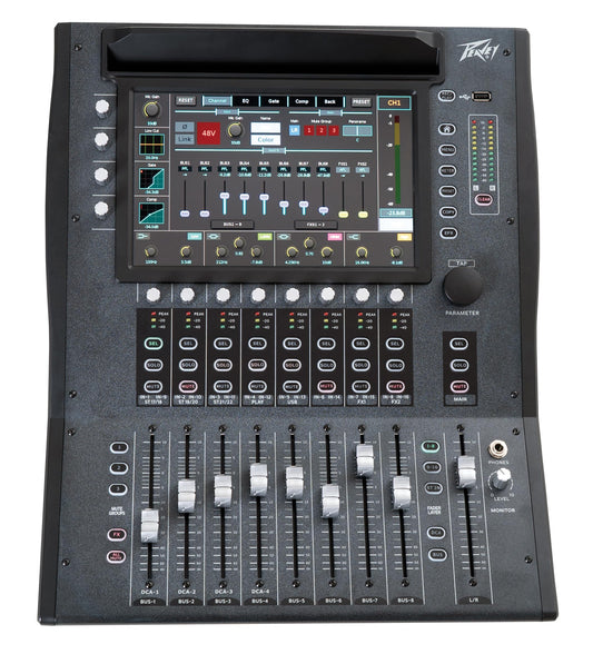 Peavey Aureus 28 Digital Mixer – 28-Input / 14-Output Mixing Console