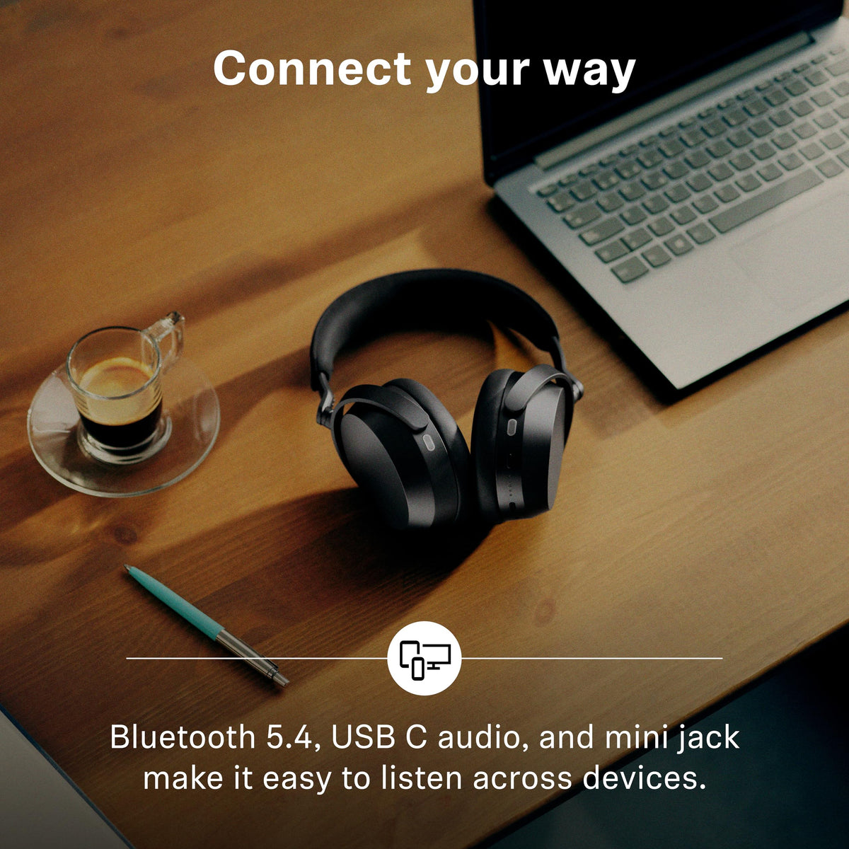 Sennheiser Momentum 5 Wireless Headphones (New Launch) – Adaptive ANC, 57-Hr Battery, Replaceable Battery, Hi-Res Audio, Dolby Atmos, aptX Lossless, Clear Calls, Gaming Mode, Sound Personalisation