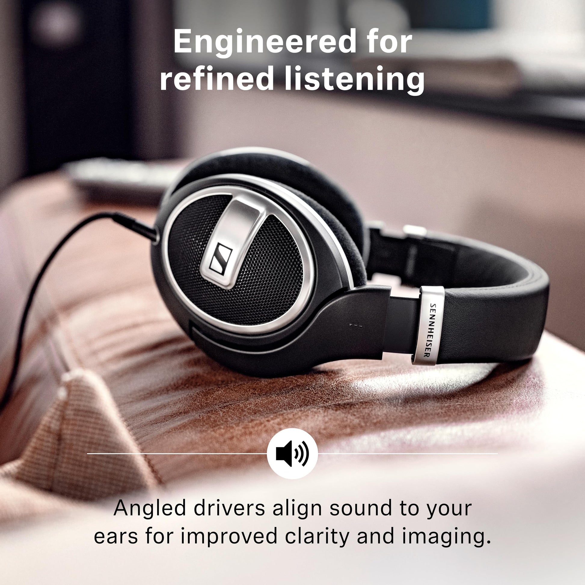 Sennheiser HD 599 Special Edition Open-Back Audiophile Headphones-Black - Deccan Retail