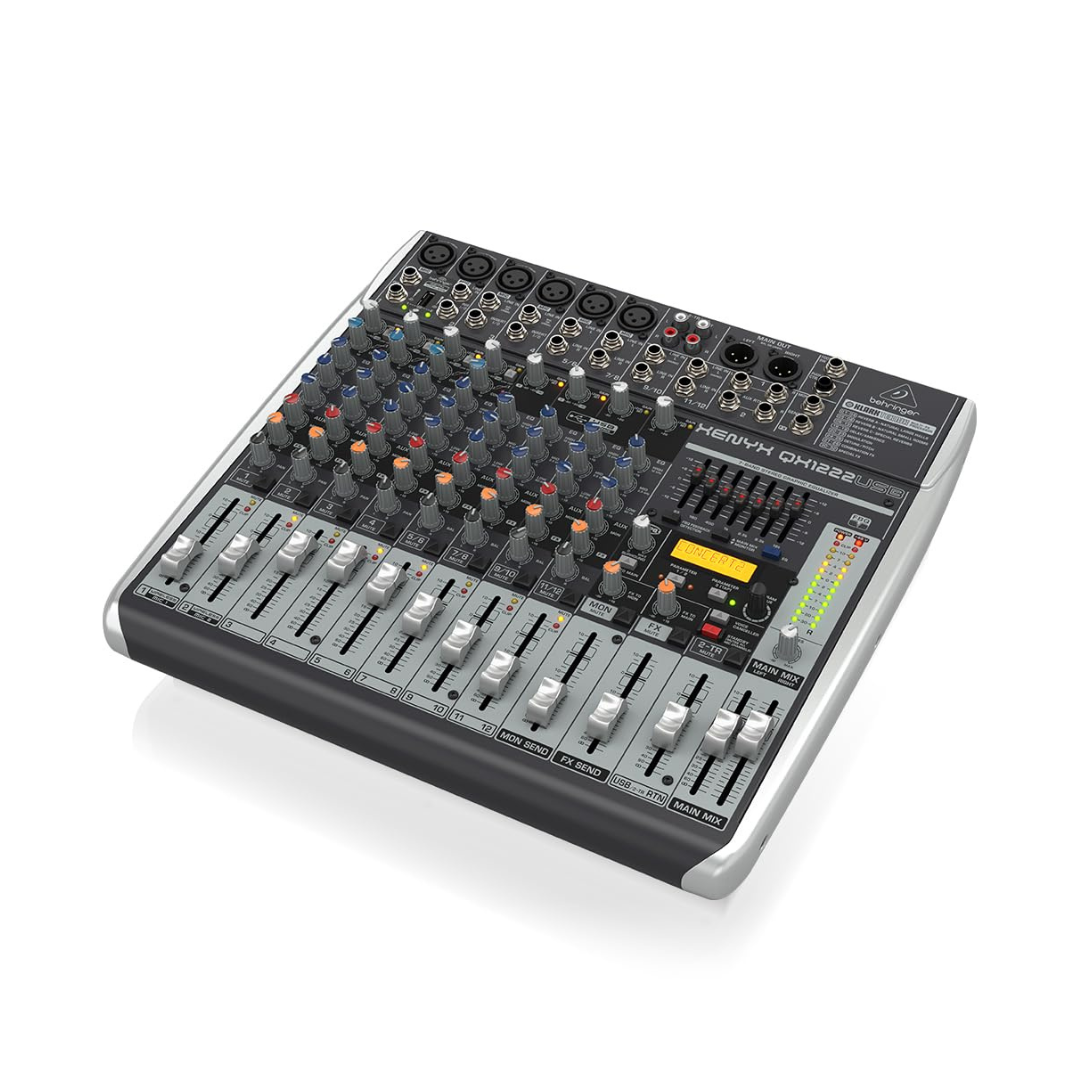 Behringer QX1222USB 16-Input USB Mixer with Effects