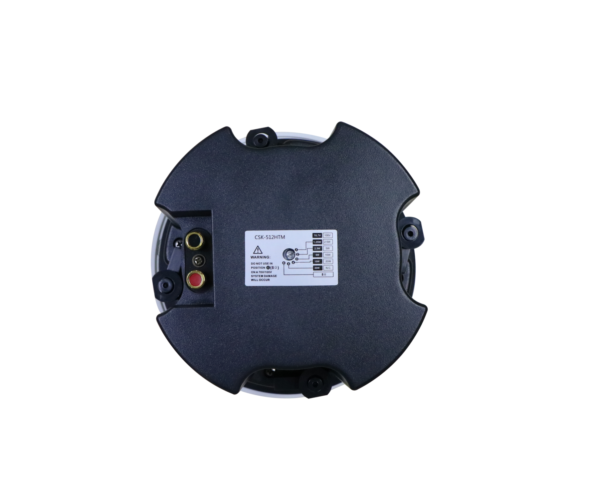 CMX CSK-613HTM 6.5" 2-Way Ceiling Speaker 30W with Back Can - Deccan Retail
