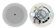 CMX CSK-66HF 6" Frameless Ceiling Speaker 6W/3W - Deccan Retail