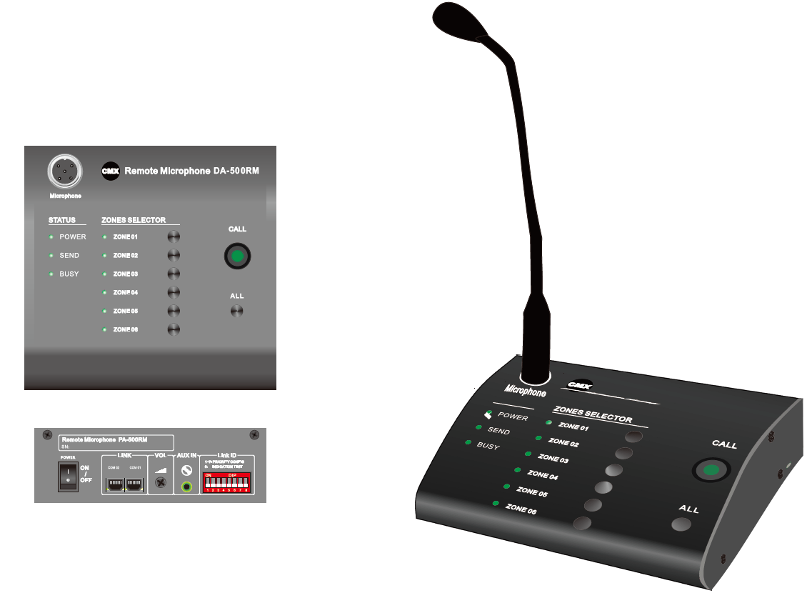 CMX DA-MW Series Wi-Fi Internet Streaming 6 Zone Mixer Amplifier with Bluetooth, USB, FM & MP3 (DA-120MW / DA-240MW / DA-350MW / DA-500MW) - Deccan Retail