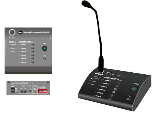 CMX DA-MW Series Wi-Fi Internet Streaming 6 Zone Mixer Amplifier with Bluetooth, USB, FM & MP3 (DA-120MW / DA-240MW / DA-350MW / DA-500MW) - Deccan Retail