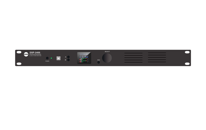 CMX 2-Channel Amplifiers with DSP Processor DST-2400 DST-2300 DST-2200
