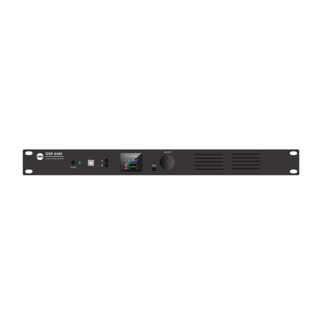 CMX 2-Channel Amplifiers with DSP Processor DST-2400 DST-2300 DST-2200