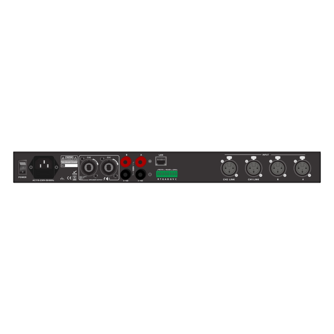 CMX 2-Channel Amplifiers with DSP Processor DST-2400 DST-2300 DST-2200