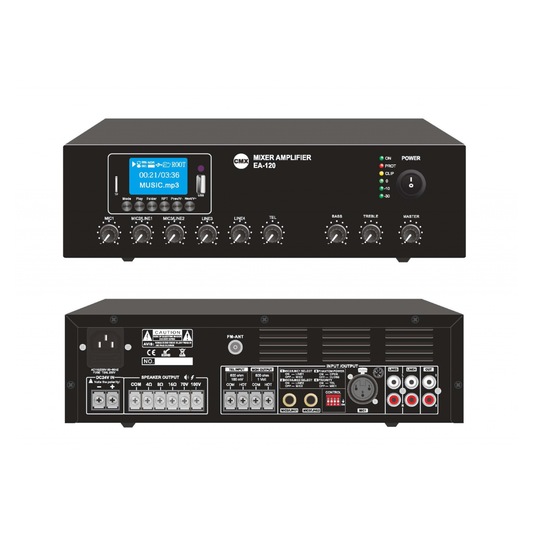 CMX EA Series Mixer Amplifier with USB, SD, FM & Bluetooth (EA-30 / EA-60 / EA-120)