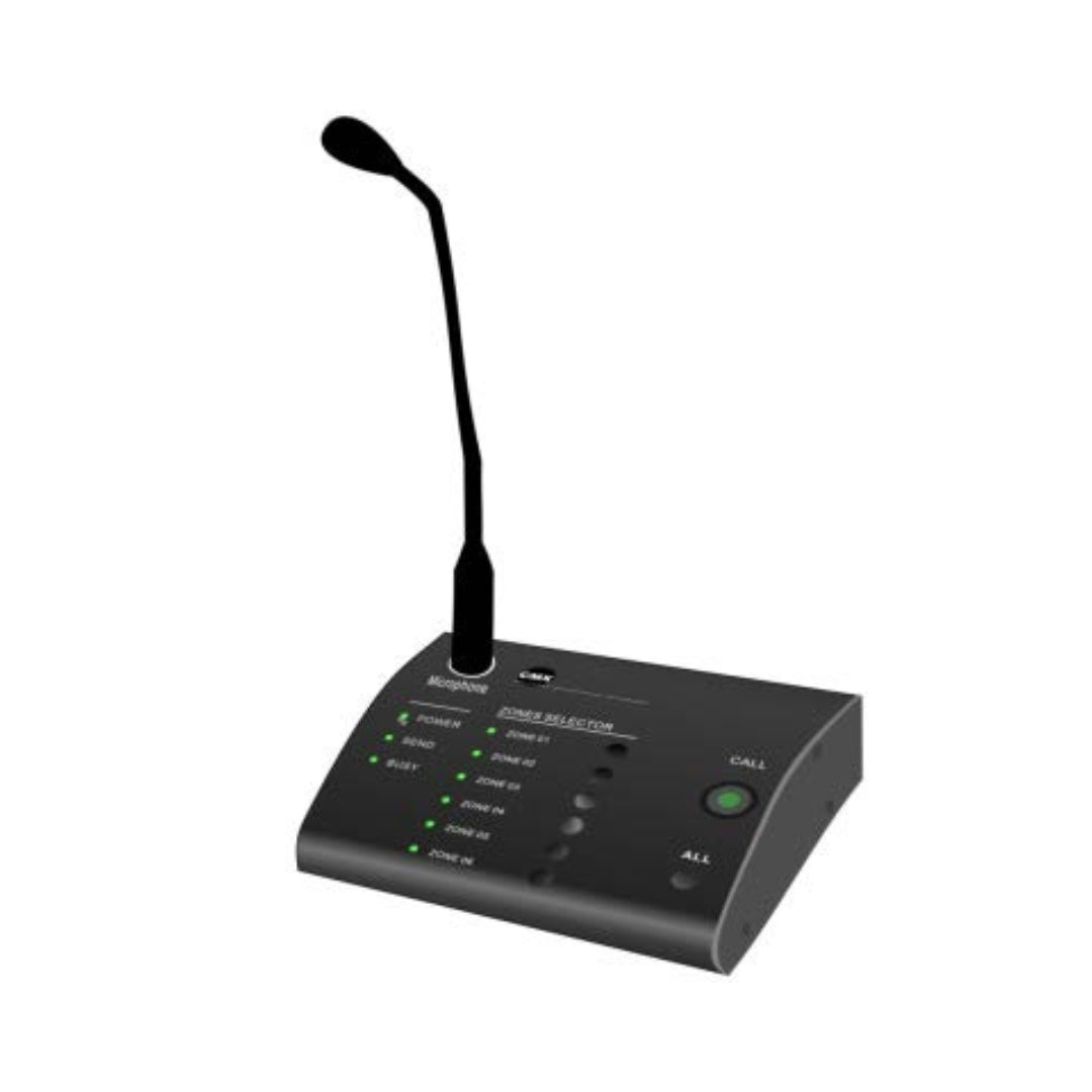 CMX PA-6000RM 6-Zone Remote Paging Microphone