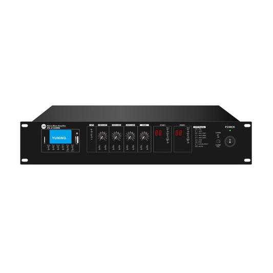 CMX PA-MW Series Wi-Fi 2-Zone Matrix Mixer Amplifier with USB, SD, FM & Bluetooth (PA-2120MW / PA-2240MW / PA-2350MW / PA-2500MW)