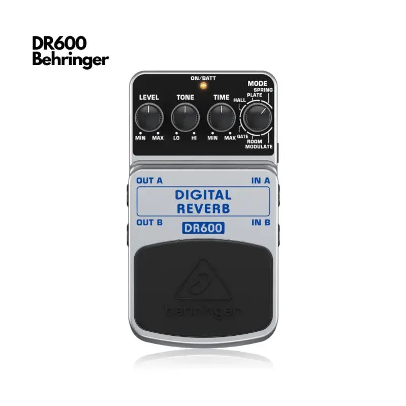 Behringer DR600 Digital Reverb Stereo Effects Pedal - Deccan Retail