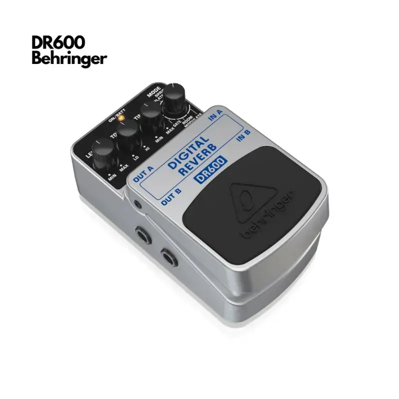 Behringer DR600 Digital Reverb Stereo Effects Pedal - Deccan Retail