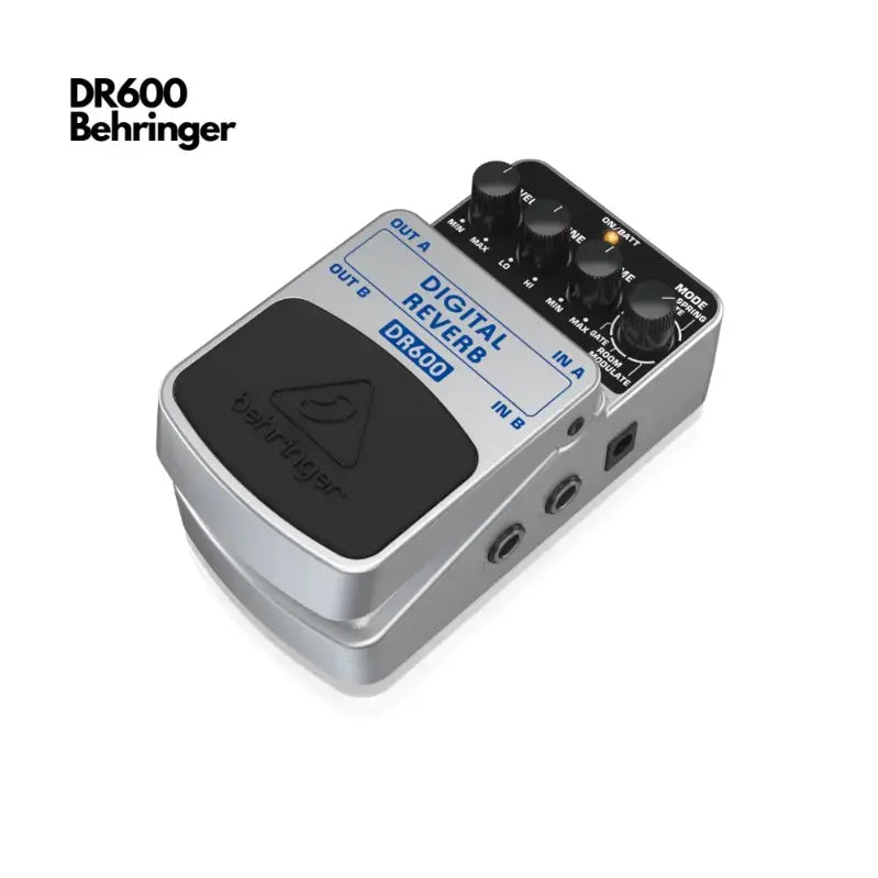Behringer DR600 Digital Reverb Stereo Effects Pedal - Deccan Retail