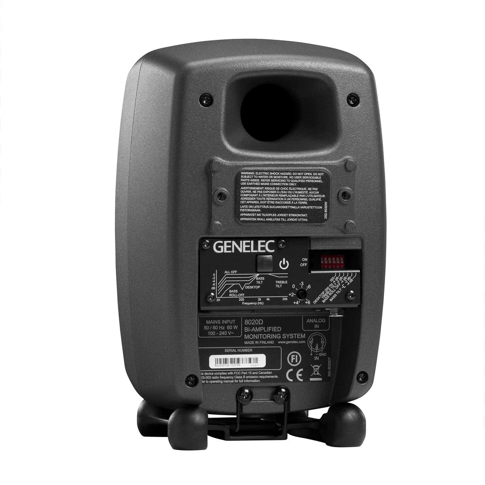 Genelec 8020D Powered Active Studio Monitor Speaker – Single