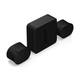 Ultimate Home Theatre Completion Set with Sub 4 + 2x Era 300 - Black