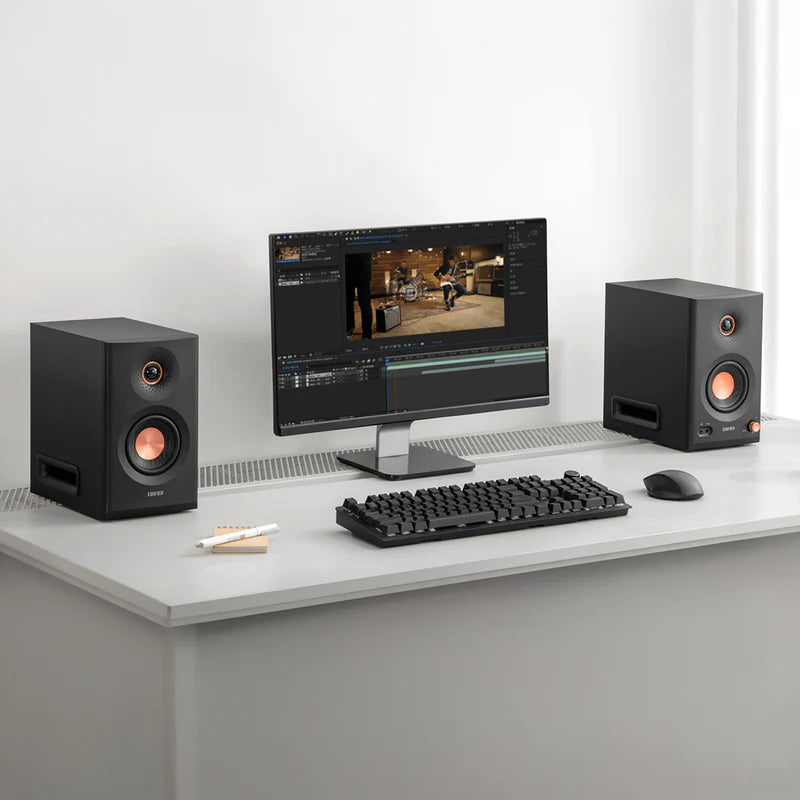 Edifier MR5 Bluetooth Powered Studio Monitor Speakers 2.0 – Black(PRE-ORDER ONLY)