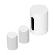 Ultimate Home Theatre Completion Set Sub Mini + 2x Era 100 - White