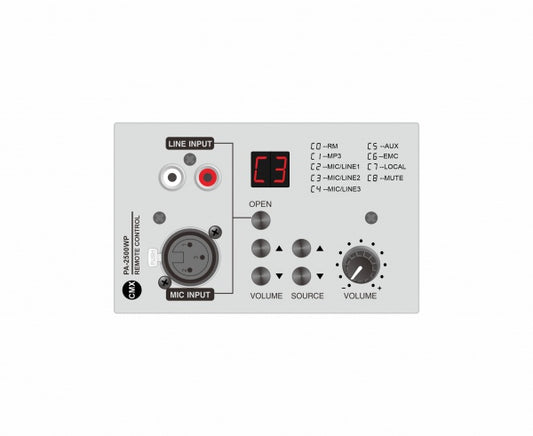 CMX Remote Control Panel  PA-4500WP - Deccan Retail