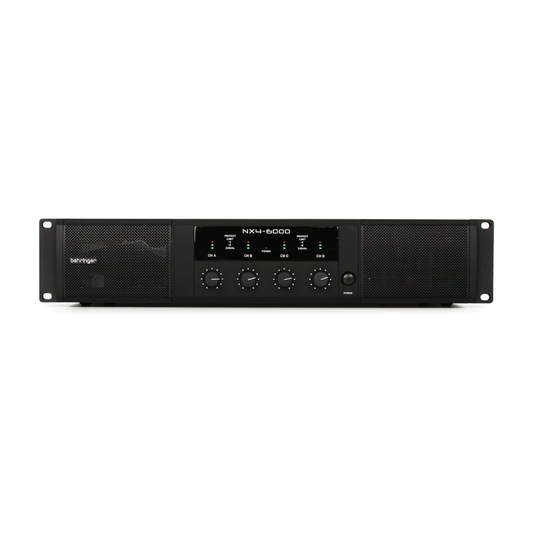 Behringer NX4-6000 6000W 4-Channel Class-D Power Amplifier
