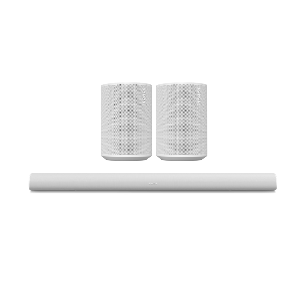 Sonos Premium Set with Arc Ultra + 2x Era 100 - White