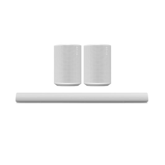 Sonos Premium Set with Arc Ultra + 2x Era 100 - White