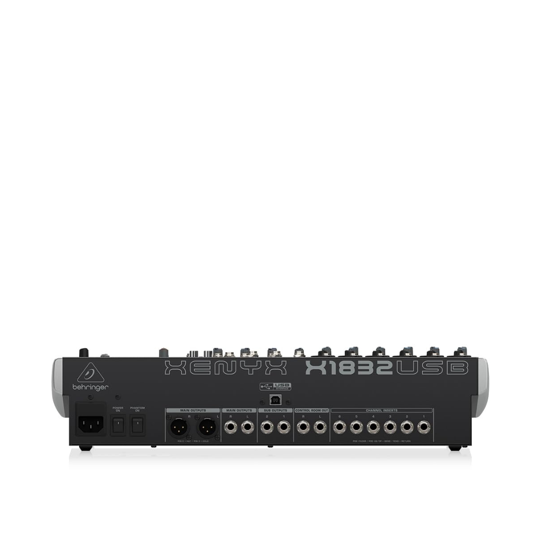 Behringer XENYX X1832USB 18-Input USB Mixer with Effects