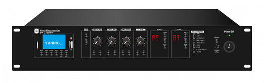 CMX PA-MW Series Wi-Fi 2 Zone Matrix Mixer Amplifier with USB/SD/FM/Bluetooth (PA-2120MW / PA-2240MW / PA-2350MW / PA-2500MW) - Deccan Retail