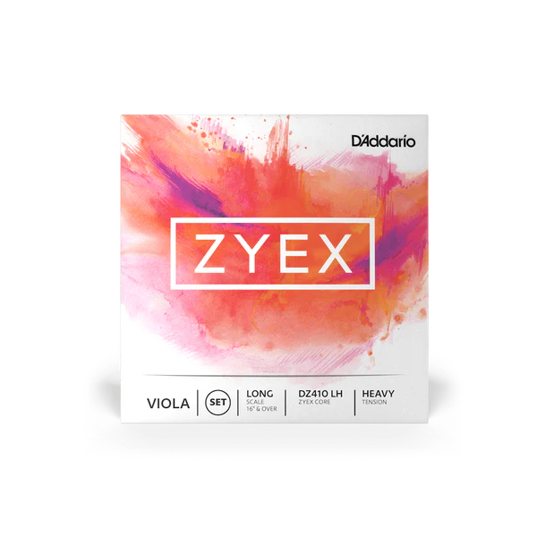 D'Addario Zyex Viola String Set Long Scale Heavy Tension (DZ410 LH) - Deccan Retail