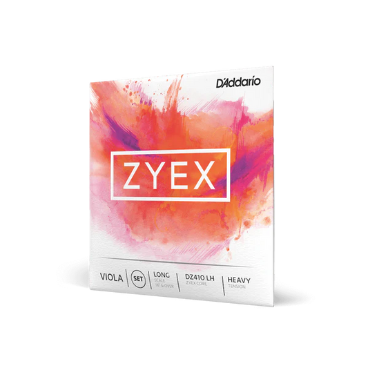 D'Addario Zyex Viola String Set Long Scale Heavy Tension (DZ410 LH) - Deccan Retail