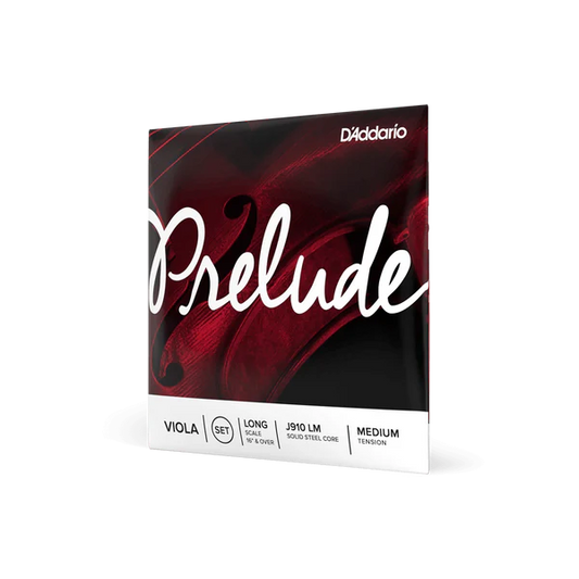 D'Addario Prelude Viola String Set Long Scale Medium Tension (J910 LM) - Deccan Retail