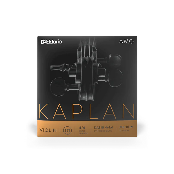 D'Addario Kaplan Amo Violin String Set 4/4 Scale Medium Tension (KA310 4/4M) - Deccan Retail