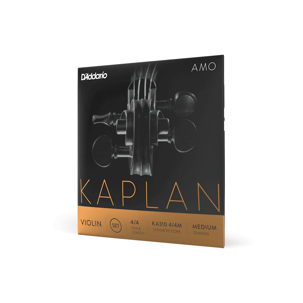 D'Addario Kaplan Amo Violin String Set 4/4 Scale Medium Tension (KA310 4/4M) - Deccan Retail