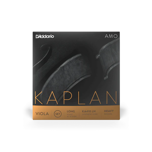 D'Addario Kaplan Amo Viola String Set Long Scale Heavy Tension (KA410 LH) - Deccan Retail