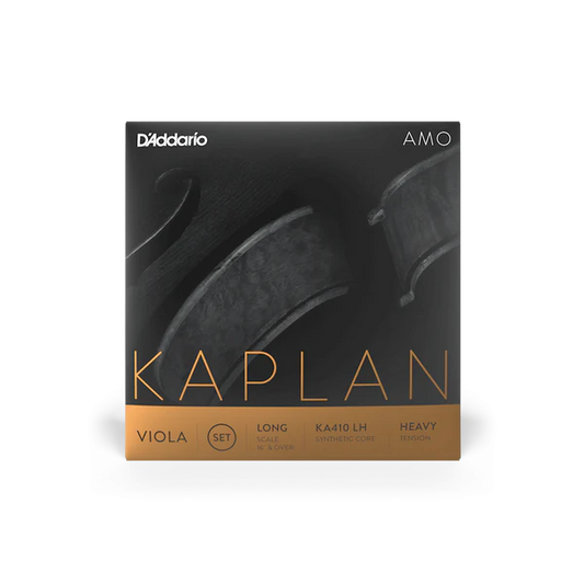 D'Addario Kaplan Amo Viola String Set Long Scale Heavy Tension (KA410 LH) - Deccan Retail