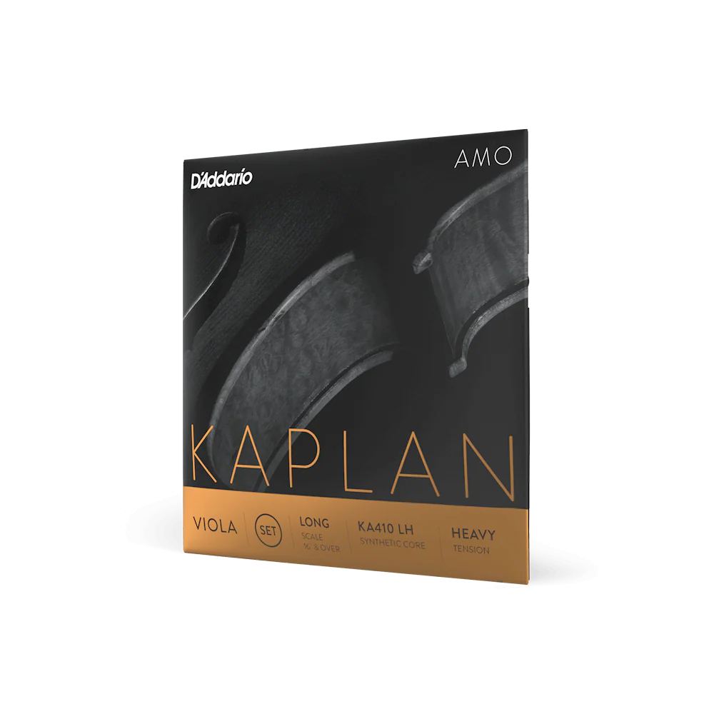 D'Addario Kaplan Amo Viola String Set Long Scale Heavy Tension (KA410 LH) - Deccan Retail