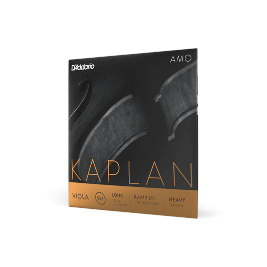 D'Addario Kaplan Amo Viola String Set Long Scale Heavy Tension (KA410 LH) - Deccan Retail