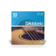 D'Addario EJ16-3D Phosphor Bronze Acoustic Guitar Strings Light 12-53 (10-Pack) - Deccan Retail