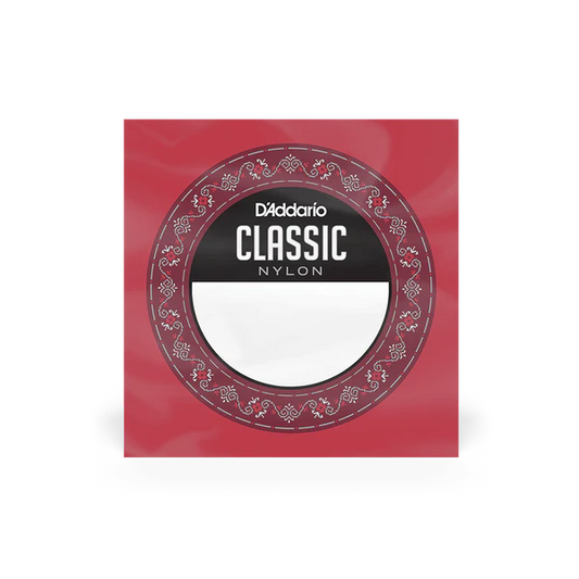 D'Addario J2701 Student Classical Single Nylon Guitar String .028 1st String Normal Tension