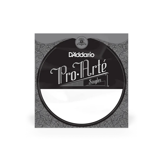 D'Addario J4301 Pro-Arté Classical Single Clear Nylon Guitar String .0275 1st String Light Tension