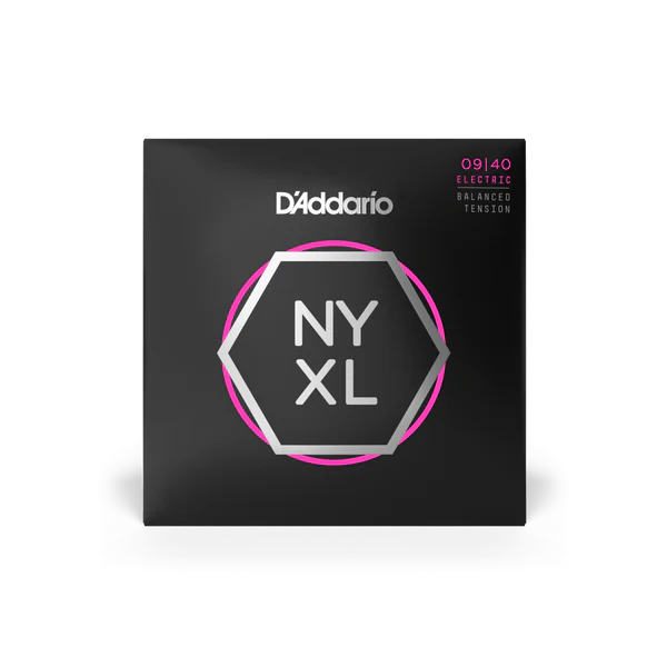 D'Addario NYXL0940BT Premium Electric Guitar Strings 09-40 Super Light Balanced Tension - Deccan Retail